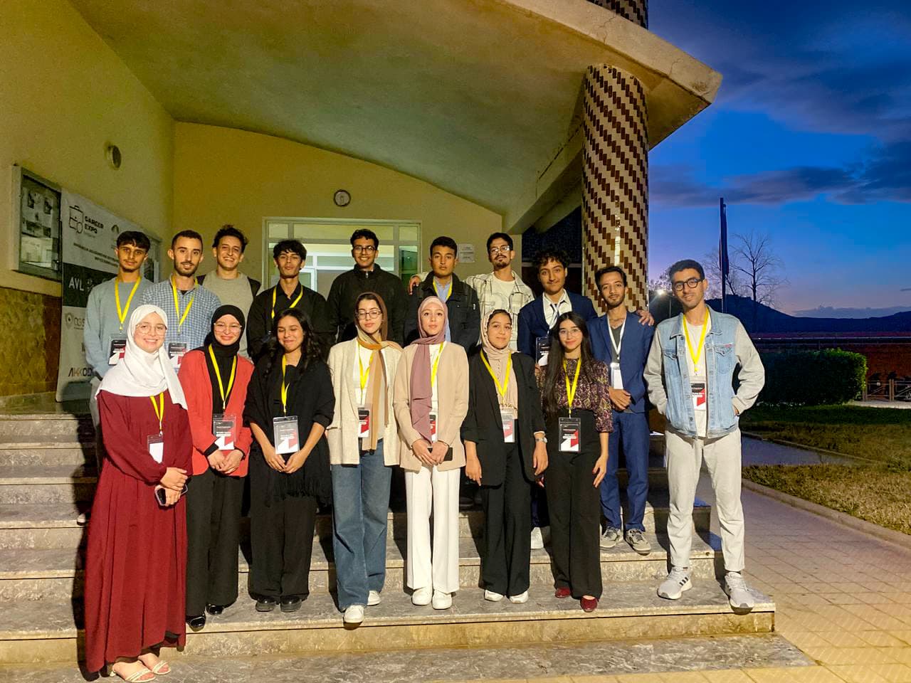 Équipe organisatrice du Career Expo 2025 à l'ENSA Marrakech